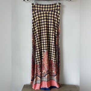 Veronica M printed maxi skirt, XS